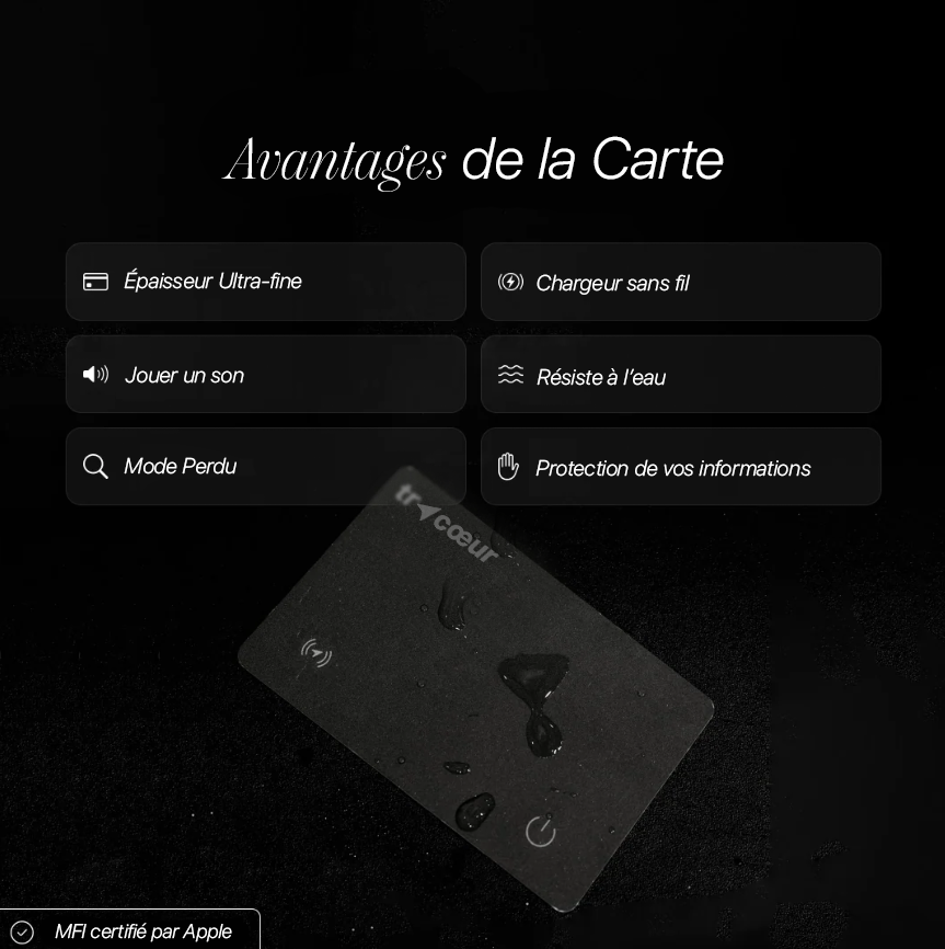 SPOTMINDERS. Tracking Card